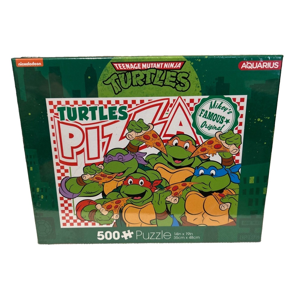 Teenage Mutant Ninja Turtles Pizza 500 Piece Jigsaw Puzzle
